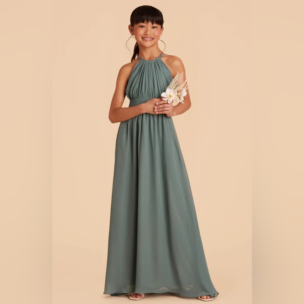 Birdy Grey Sienna Junior Bridesmaid Sea Glass Dress